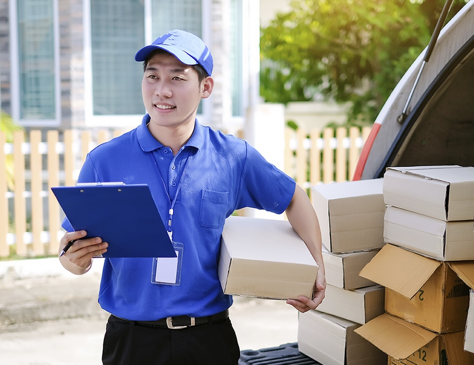 安全第一の配送品質